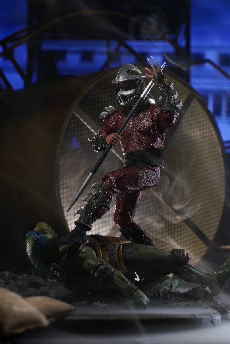 You are here because the outside world rejects you! 🦶 #tmnt #shredder #turtletuesday #neca