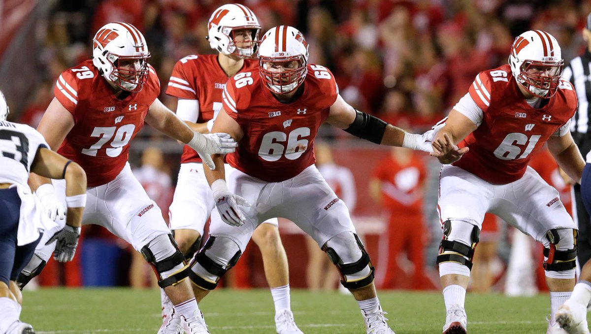 After a Great conversation with @CoachBlaz I am blessed to announce that I have received an offer from the university of Wisconsin Go Badgers!!! #AGTG #GoBigReds #OnWisconsin @BadgerFootball @247Sports @Rivals @On3Recruits @AllenTrieu @alex_pallone