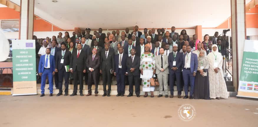 May 14, 2024: The Republic of Uganda signed the Intergovernmental Authority on Development (IGAD) Protocol on Free Movement of Persons in IGAD Region. The event saw the formal signing by Hon. Gen. Abubaker Jeje Odongo, Minister of Foreign Affairs of the @GovUganda as the Protocol