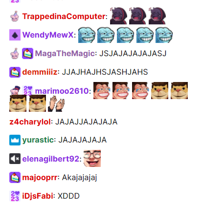 marimoo2610's tweet photo. EL CHAT DE #BADBOYHALO HABEMOS DE VARIOS FANDOMS, TODOS FELICES DE VER A #LEOQSMP Y #PEPITOQSMP ESTAR CON SU TIO BAD MIENTRAS ESCUCHAMOS SUS AUDIOS!! https://t.co/HWx5GJY1kc