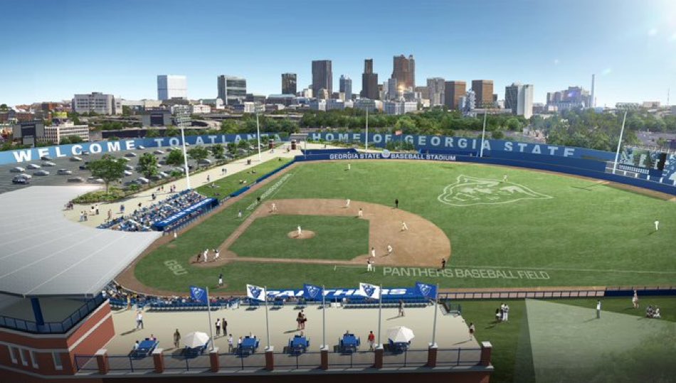 🚨COLLEGE ⚾️ NEWS 🚨

The University System of Georgia Board of Regents approves the build of a new, $16M baseball stadium for Georgia State University.
 
The 1,000-seat stadium will be built where Atlanta-Fulton County Stadium once stood, moving the program from Panthersville.