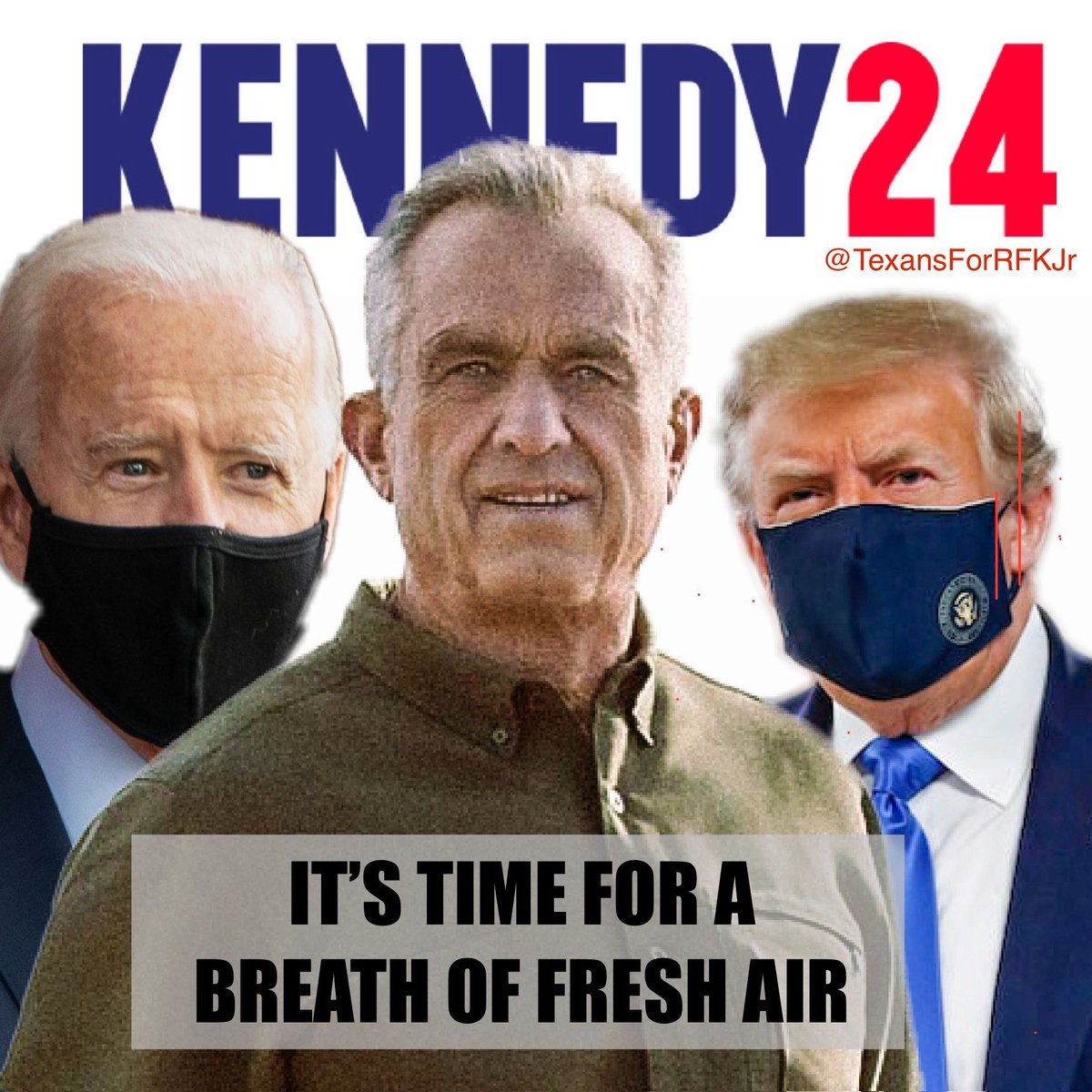 DonaldTrump & Joe Biden aren’t fighting for your LIBERTIES or FREEDOM, they’re fighting for authoritarianism & the right to subjugate you. @RobertKennedyJr is the only alternative candidate with a chance to beat the duopoly fighting for your RIGHTS, LIBERTIES, & FREEDOM!