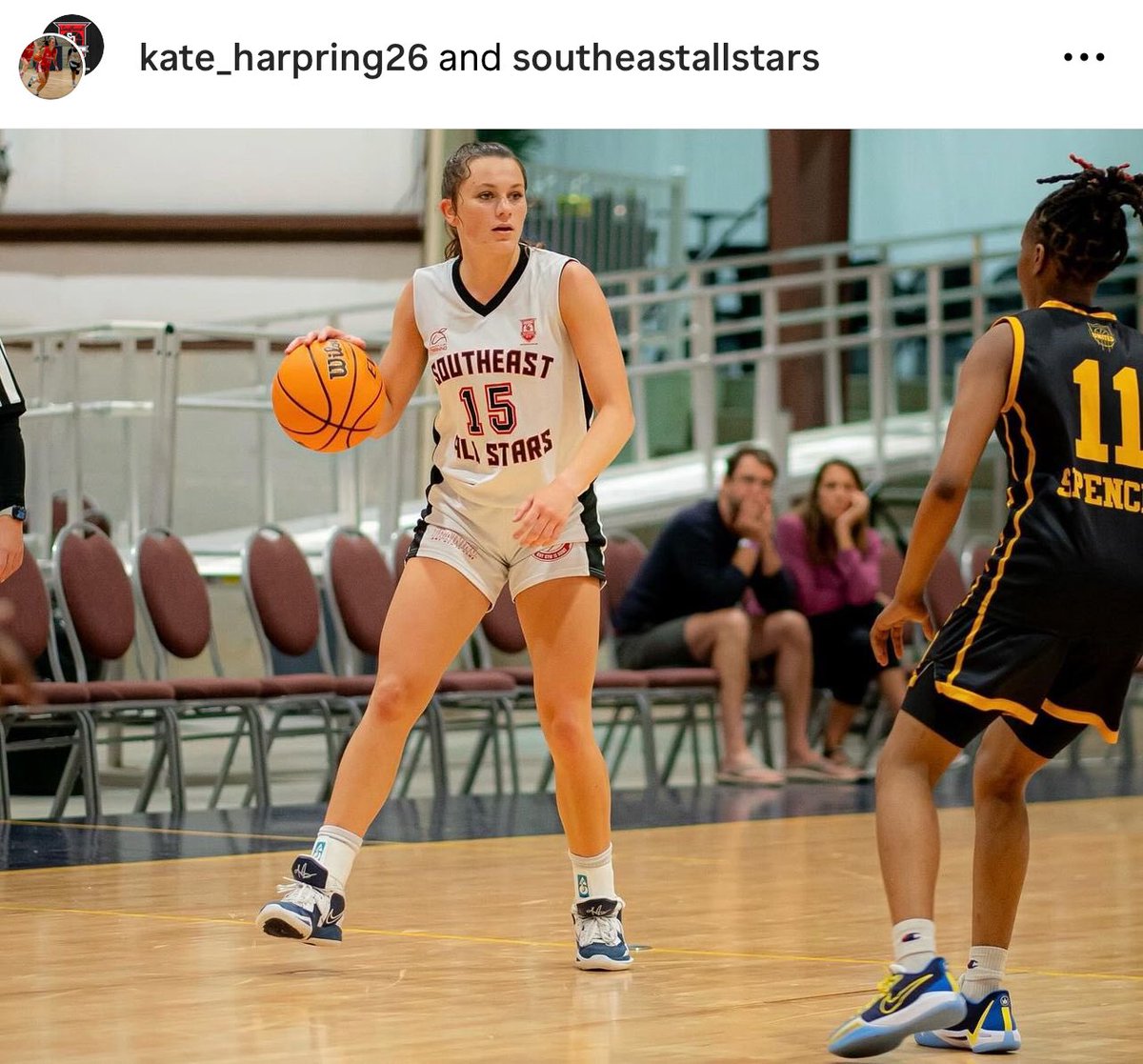 Brandon Clay Consulting x Southeast All Stars 🖤❤️🤍 | #BClayConsulting | Powered by @bclayscouting ‘26 G Kate Harpring of Marist School (GA) has an offer from Kentucky. Harpring was named as a 🇺🇸 Basketball U17 Trials invitee today. SITE southeastallstars.com @KySportsRadio