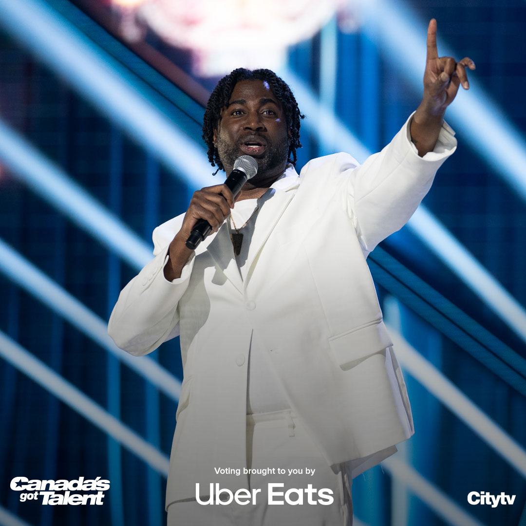 Sterling V. Scott is undeniably HILARIOUS! 🤣 VOTE NOW if you want to see STERLING win the ONE MILLION DOLLARS from @Rogers! VOTE for the WINNER! 🌟 Voting is open at Citytv.com/Vote link in bio - thanks to @UberEats! #CanadasGotTalent #CGT