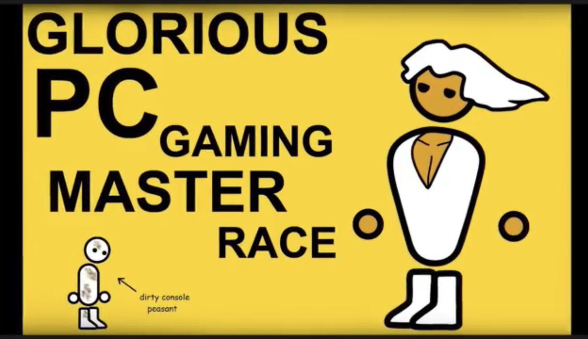 WolfbiteNetwork's tweet image. I bow to the pc master race 🙇🏻‍♂️🙇🏽🙇🏻‍♀️

#pcmaster