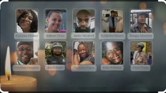 Today makes 2 yrs since the Tops supermarket massacre that occurred in #Buffalo on 5/14/22. We lost Aaron Salter Jr., Celestine Chaney, Roberta A. Drury, Andre Mackniel, Katherine Massey, Margus D. Morrison, Heyward Patterson, Geraldine Talley, Ruth Whitfield, and Pearl Young❤️🙏🏾