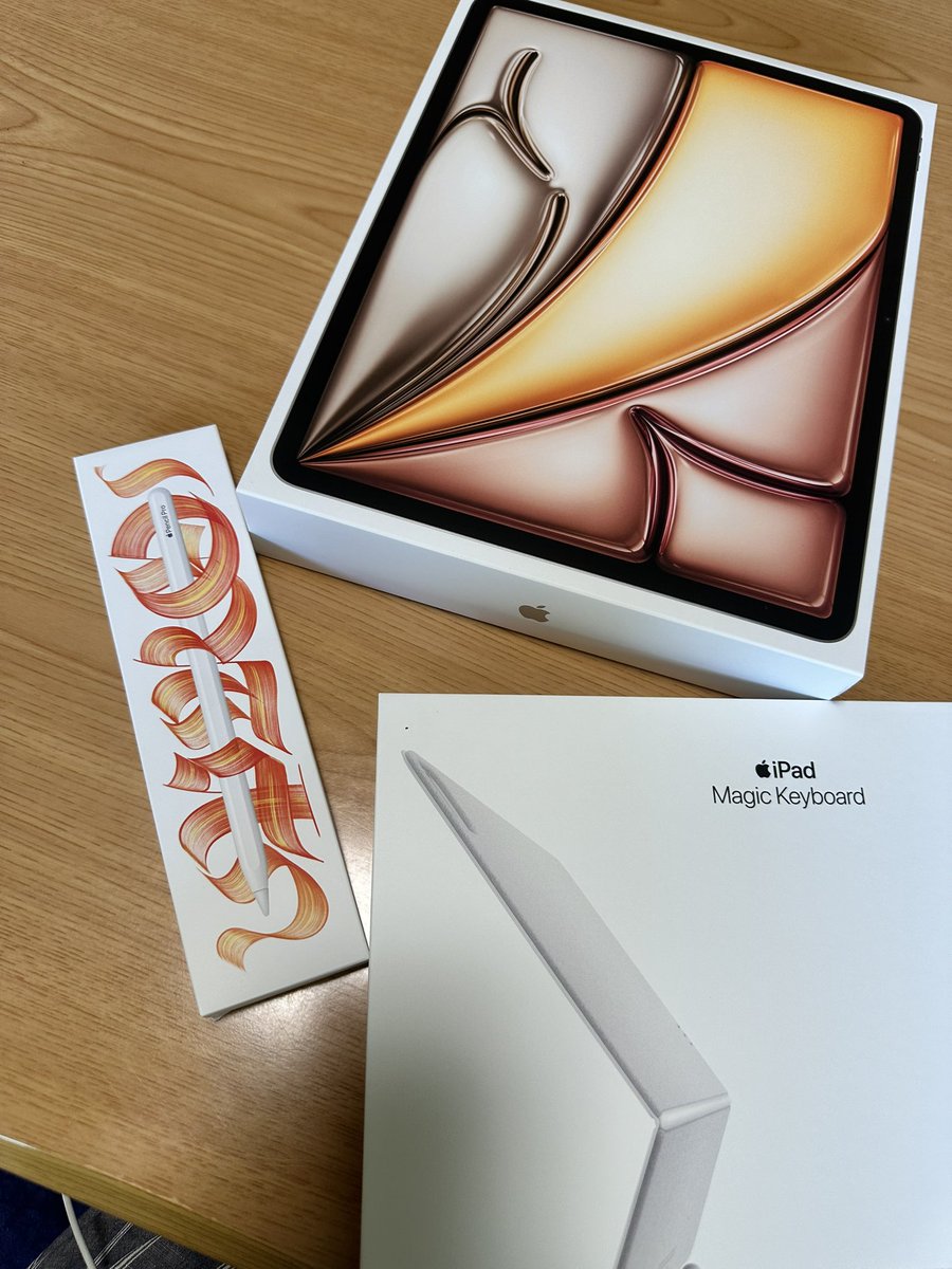 baby_egg_yeah's tweet image. ホワワー、素晴らしい！

#iPadAir #ApplePencil #MagicKeyboard
