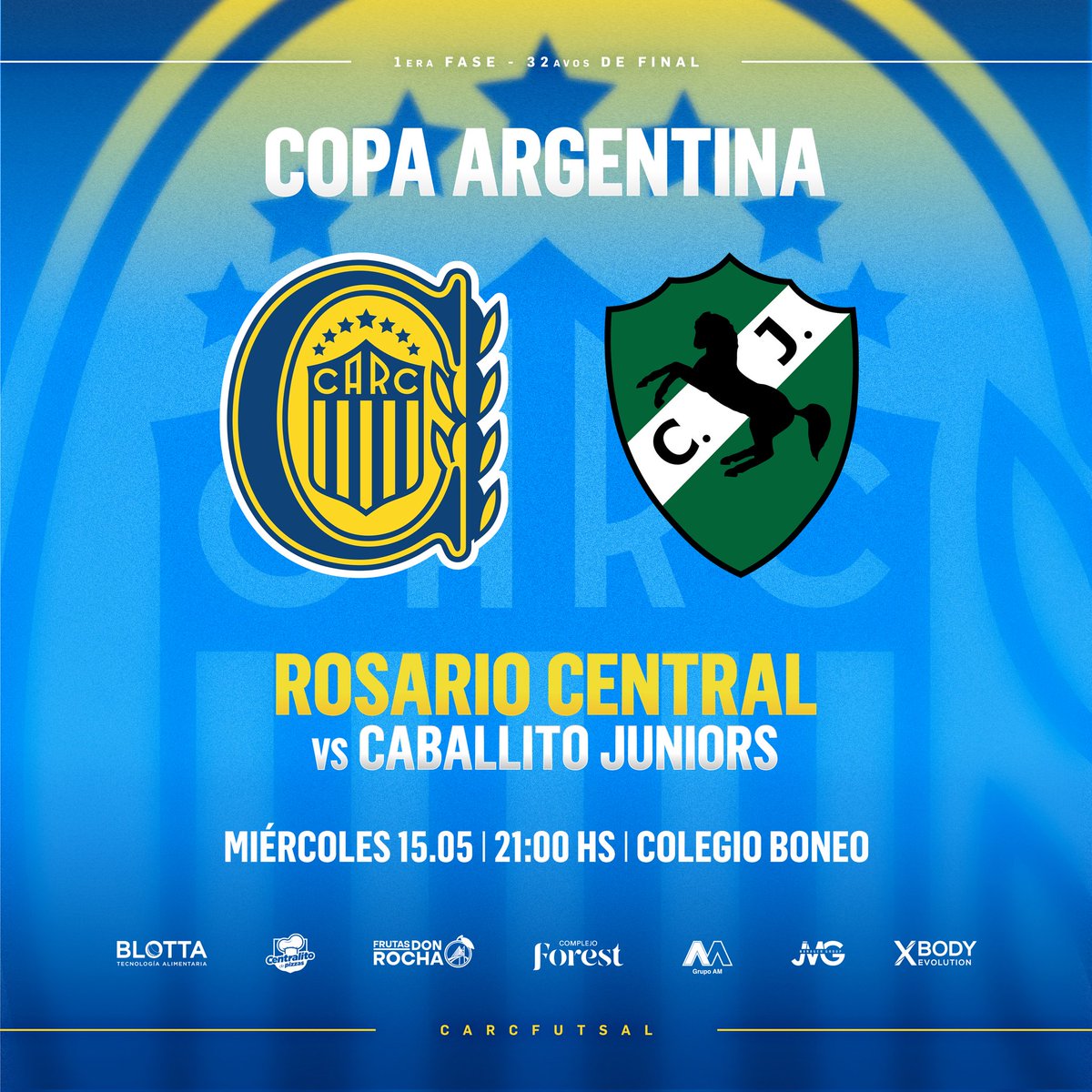 ¡Mañana arrancamos a competir en #CopaArgentina! 🏆#CA | Primera Fase 🆚️ @CaballitoJrsOK ⏰ 21.00 hs 📍 Colegio Boneo ¡Vamos con todo! 💪 #VamosCanalla🇺🇦