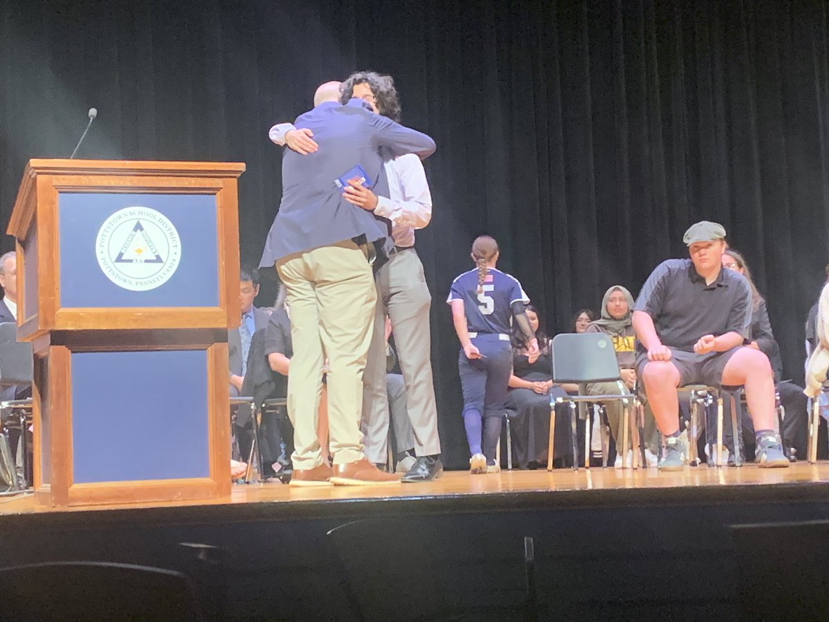 PHS senior award night, recognizing achievement in academics, citizenship, arts, and athletics. Thank you to families for building the foundation for student success. Hard work pays off. @pottstownschool @pottstownhs @PottstownNews @PSDRODRIGUEZ @LauraLyJohnson @ByDeborahAnn