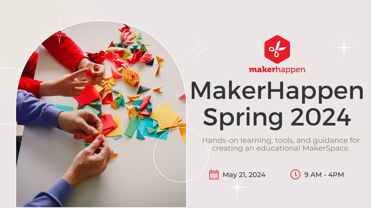 🔧 Ready to dive into the Maker Movement? 🛠️ Discover the magic of Makerspaces in Education! 🚀 It's where students ignite their creativity, build, tinker, and invent. Join MakerHappen bit.ly/3s3Ubs8 #educoach