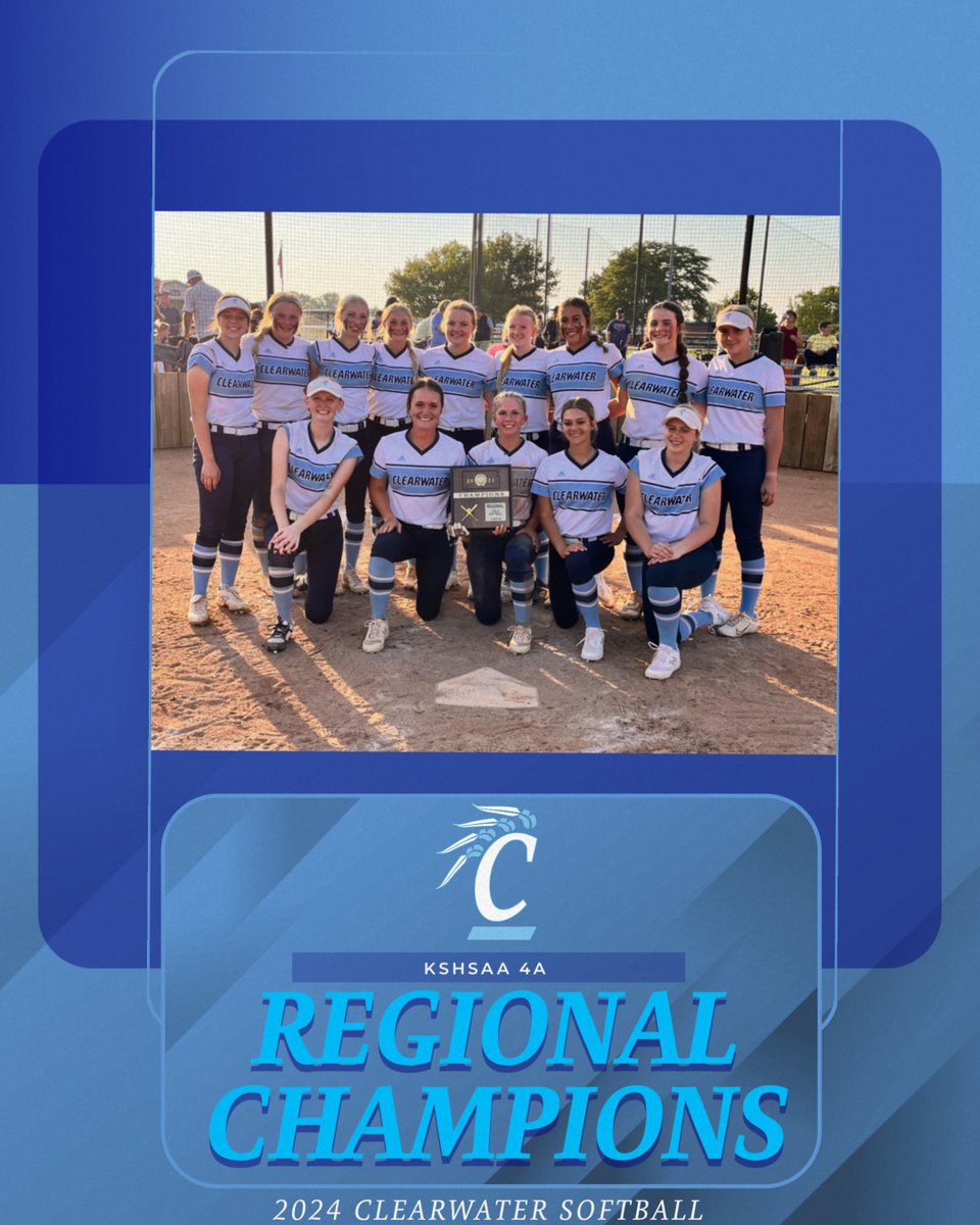 ClearwaterCHS's tweet photo. 2024 Clearwater 🥎 
STATE BOUND 
Congratulations Players, Coaches and Families. 
#one264 https://t.co/XhEm2FNmRv