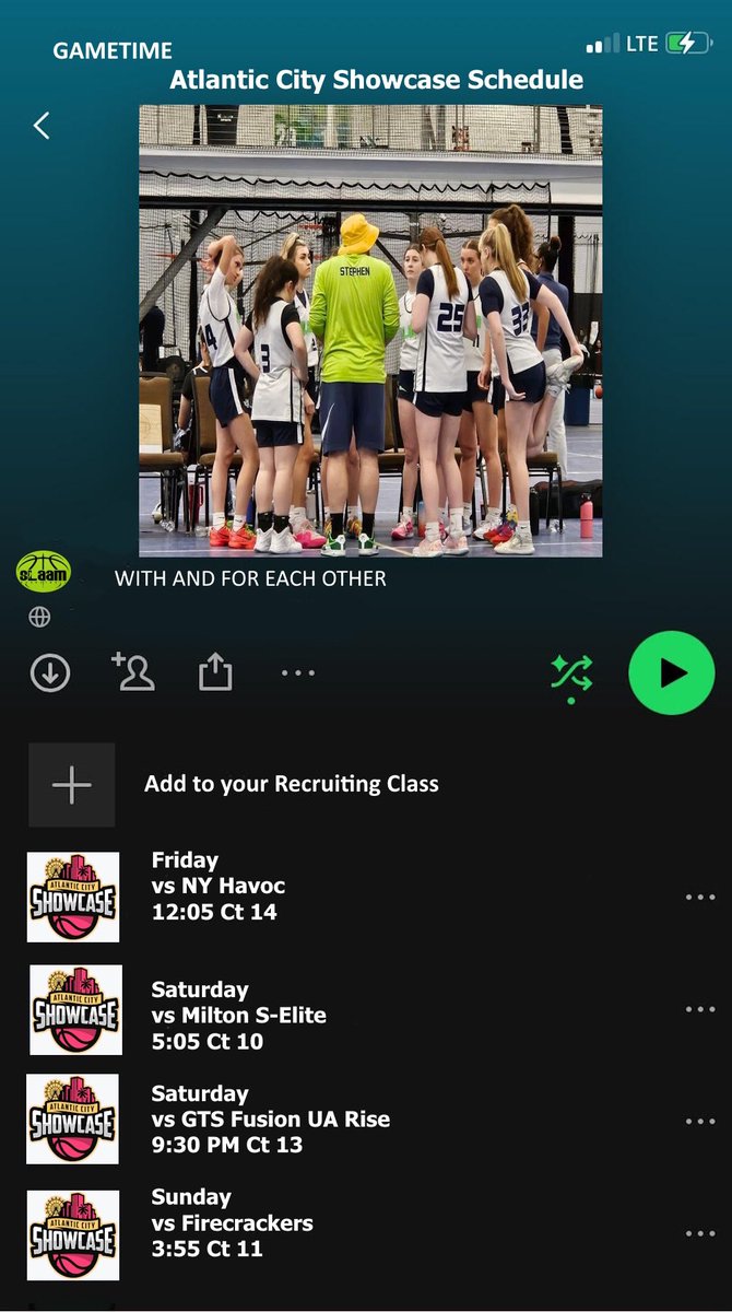 Ready to press play this weekend! Everyone on this team eats!! Excited for four games of playing #WithAndForEachOther