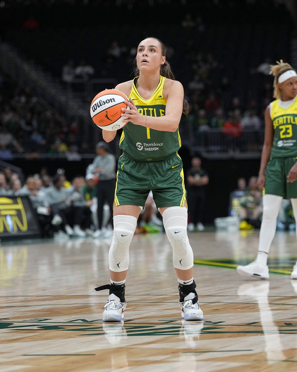 Storm rookie and former UCONN guard Nika Muhl is OUT tonight due to pending visa approval. #WNBA