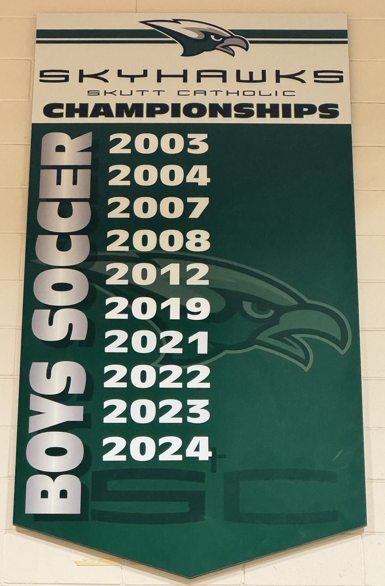 Fifth Straight, Tenth in program History!
Congratulations SkyHawk Boys Soccer on your State Championship!! <a href="/skuttsoccerfc/">Skutt Catholic Boys Soccer</a> #nebpreps