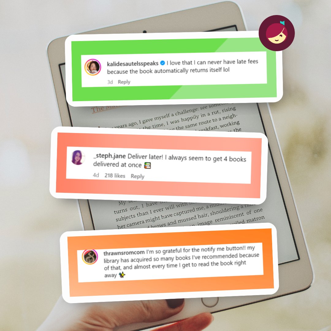📚 Discover readers' top 19 favorite features in the #Libbyapp. From automatic returns to skip-the-line books, check out the blog post now for a deeper look bit.ly/3K4Tp3T! #ReadingCommunity #LibraryLove #Library