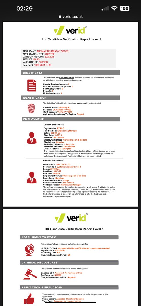 VeridCheck's tweet image. Check your prospective employer’s background within hours. Trusted by 000s of UK organisations. Upload CV or application &amp;amp; await verification report #recruitment