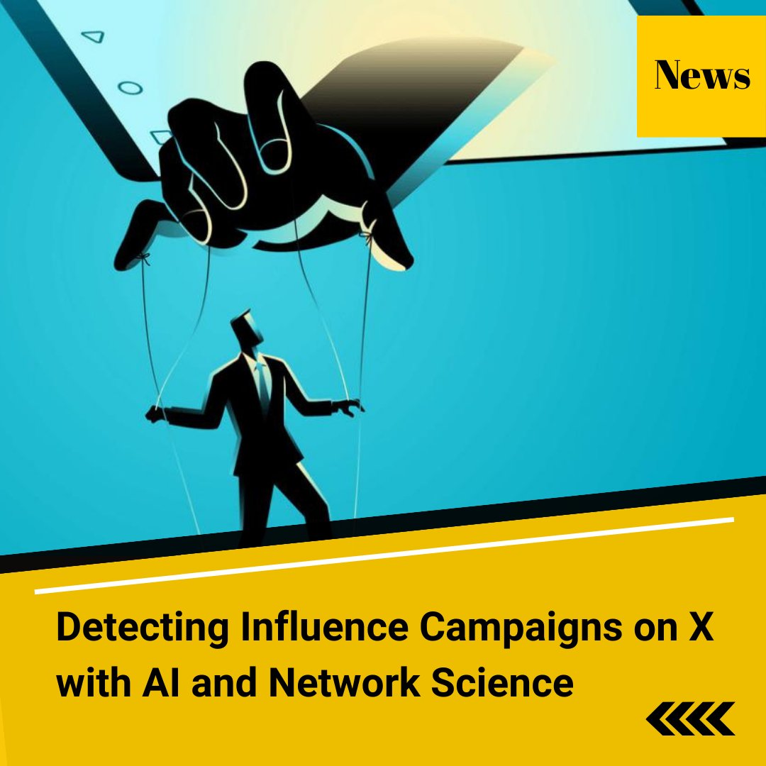 To combat misinformation on social media, @LucaLuceri and his team have developed machine learning models to identify coordinated inauthentic behaviors by accounts on X involved in influence campaigns around the world. Read more here: bit.ly/3QNOOa6 @USCViterbi @USC