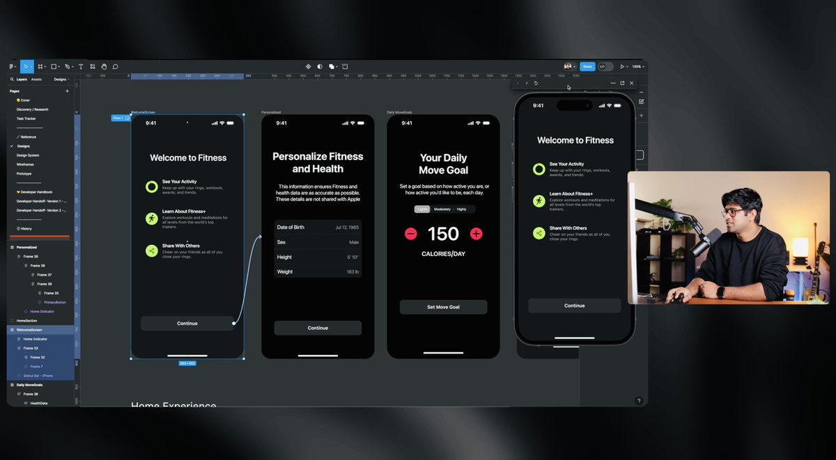 Ideate, prototype and repeat.

#figma #productdesign #mobileappdesign