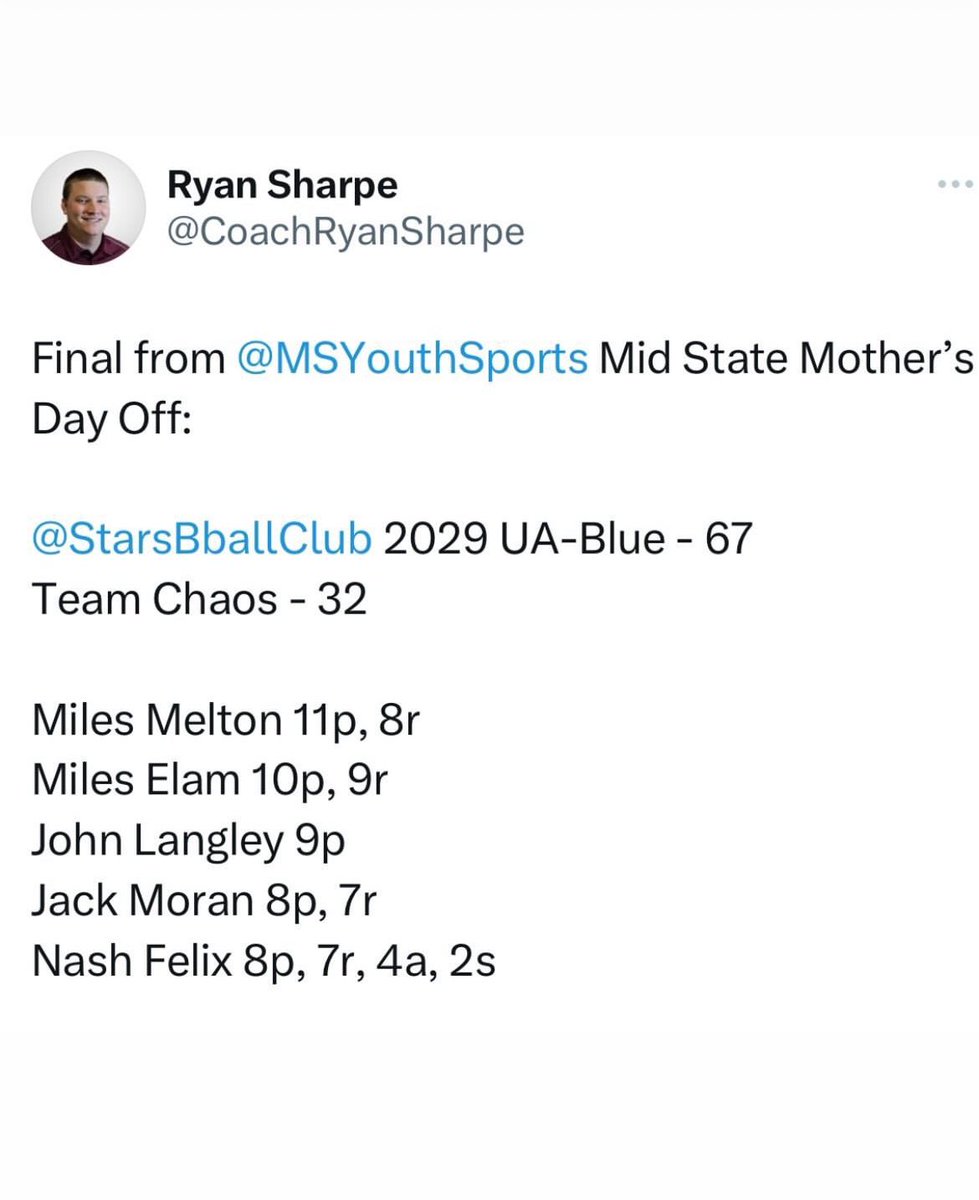 4-0 Championship win good team win thanks to great coaching and teammates @starsbasketballclub <a href="/CoachRyanSharpe/">Ryan Sharpe</a> <a href="/circuitua/">Circuit Ua</a>