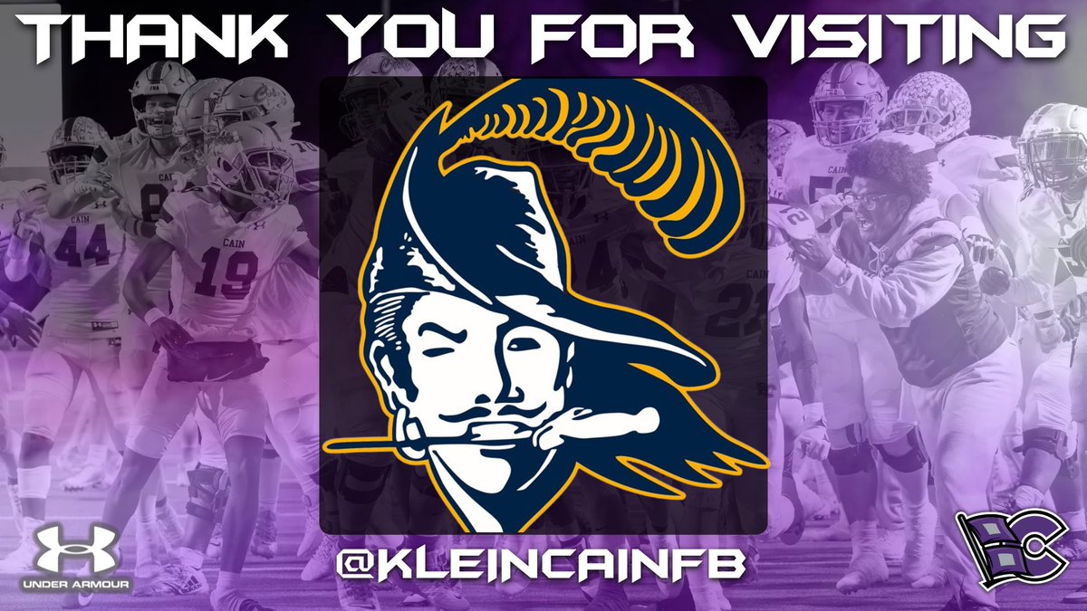 Thank you to @BeloitBucsFB for stopping by to check out @KLEINCAINFB #RECRUITTHEREIGN #STORMSURGE24 #REIGNCAIN