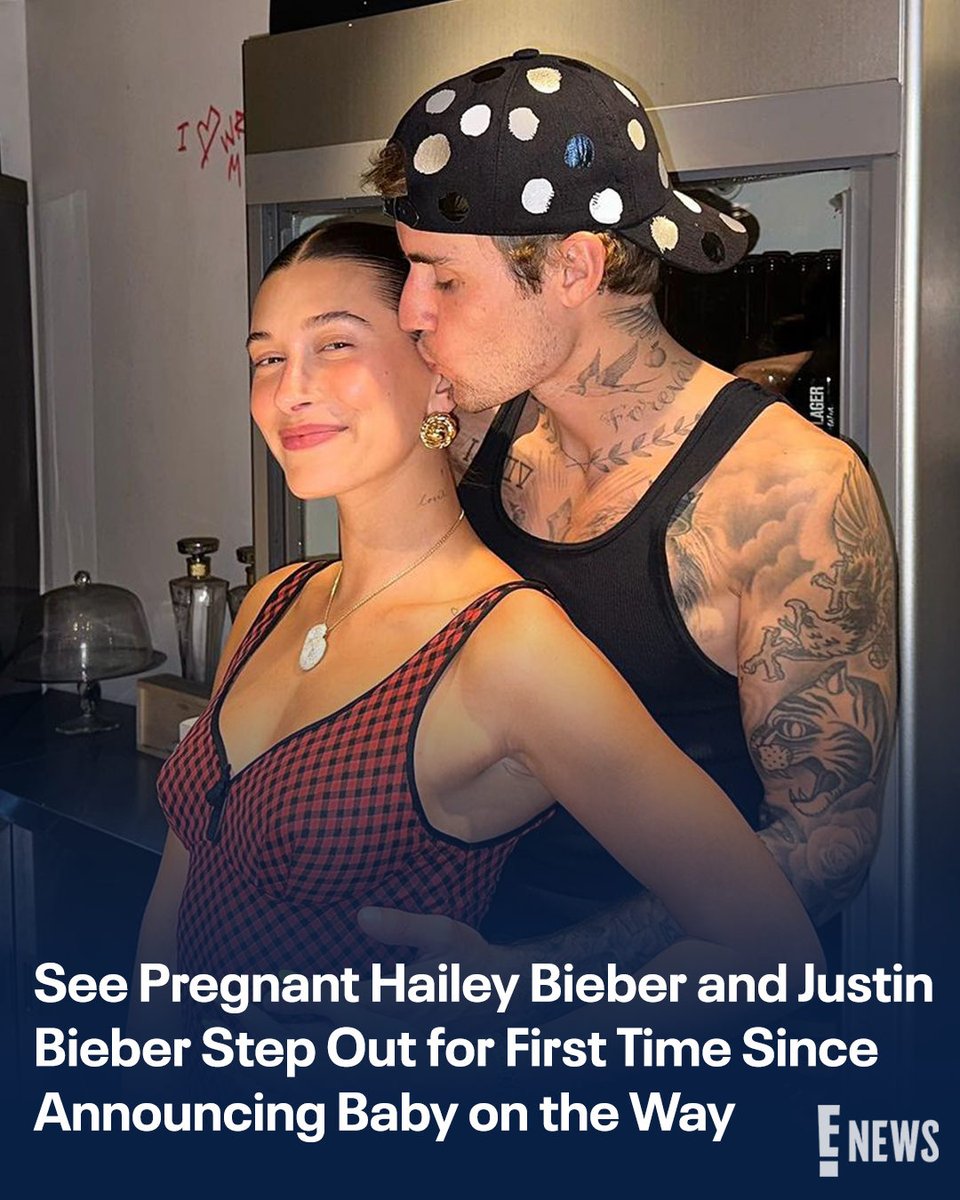 🔗: enews.visitlink.me/iFBC0I
It was a Bieber family outing. Hailey Bieber steps out with Justin and her baby bump at the link. (📷: Instagram)
