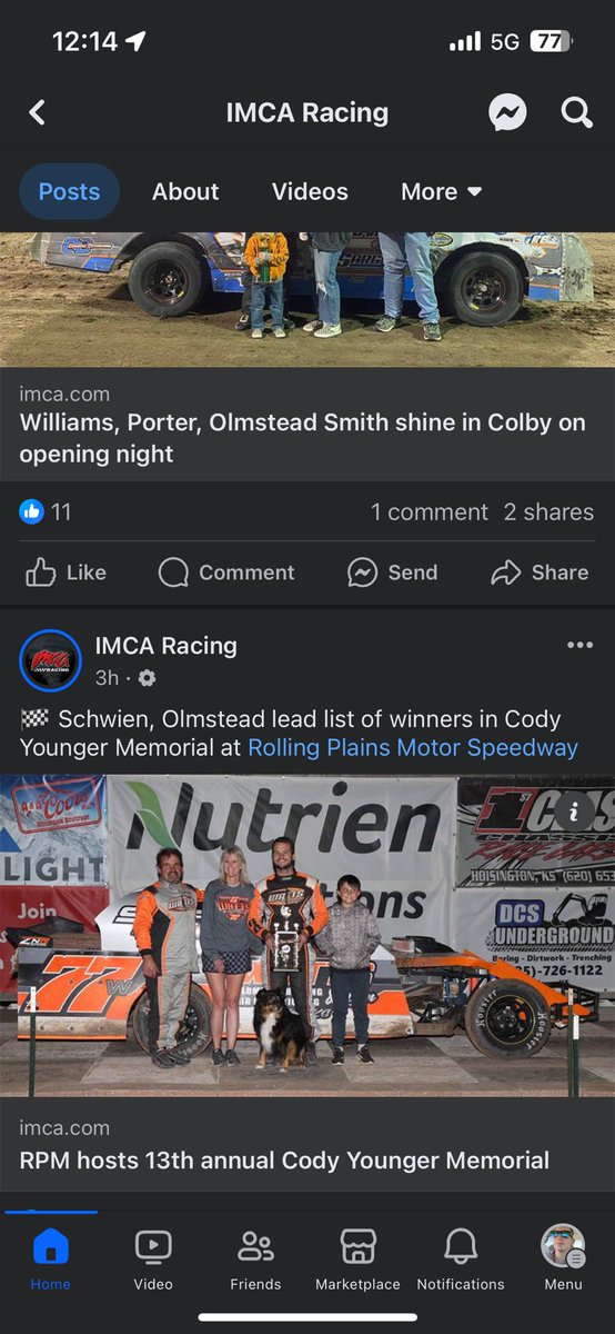 Two IMCA articles this week 🏁🏁
