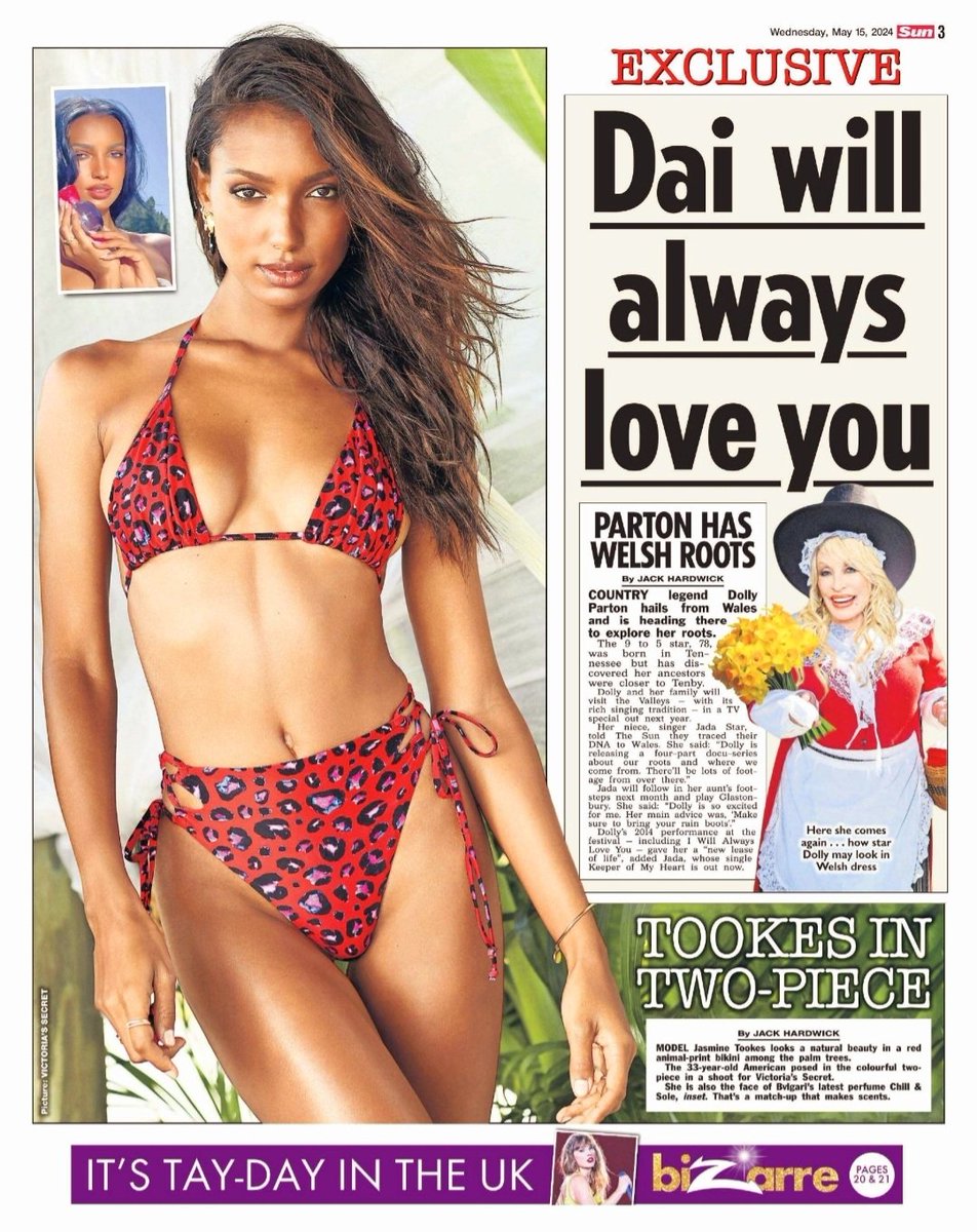 Page 3 - Wednesday 15th May 2024 @bill1995xx @JasTookes #page3 #dailystar #thesun #newspaper