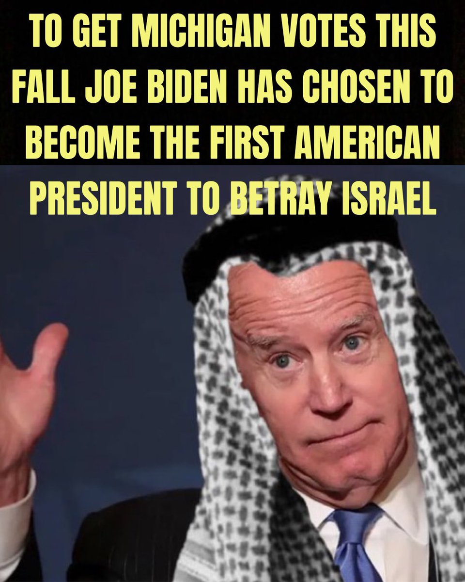 Is there any question of this man’s integrity or agenda? He has turned his back on Israel.
