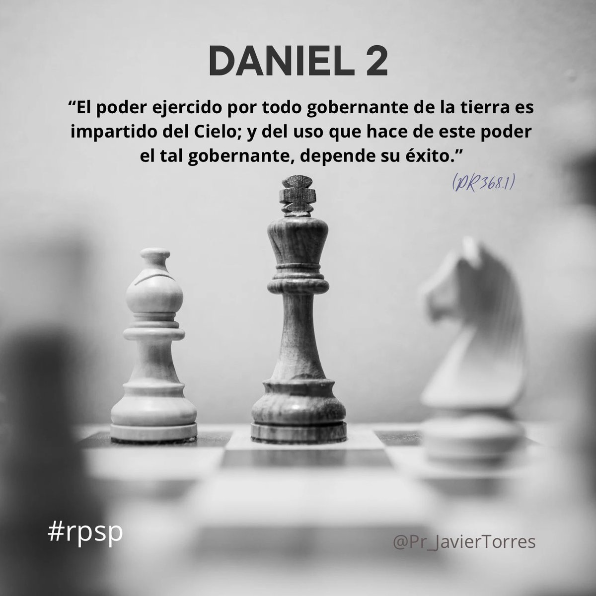 #rpsp | Daniel 2

Dios se revela a sí mismo sin hacer acepción de personas, pues el mensaje de salvación es para todos (v.3,11,45).

Recuerda,  Dios está al control de todo y da sabiduría a quienes se lo piden (v.21-23,37).

#PrimeroDios