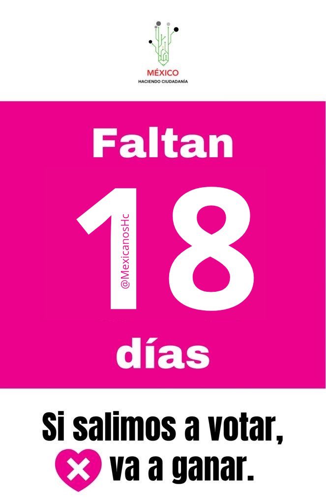 #Faltan18Días