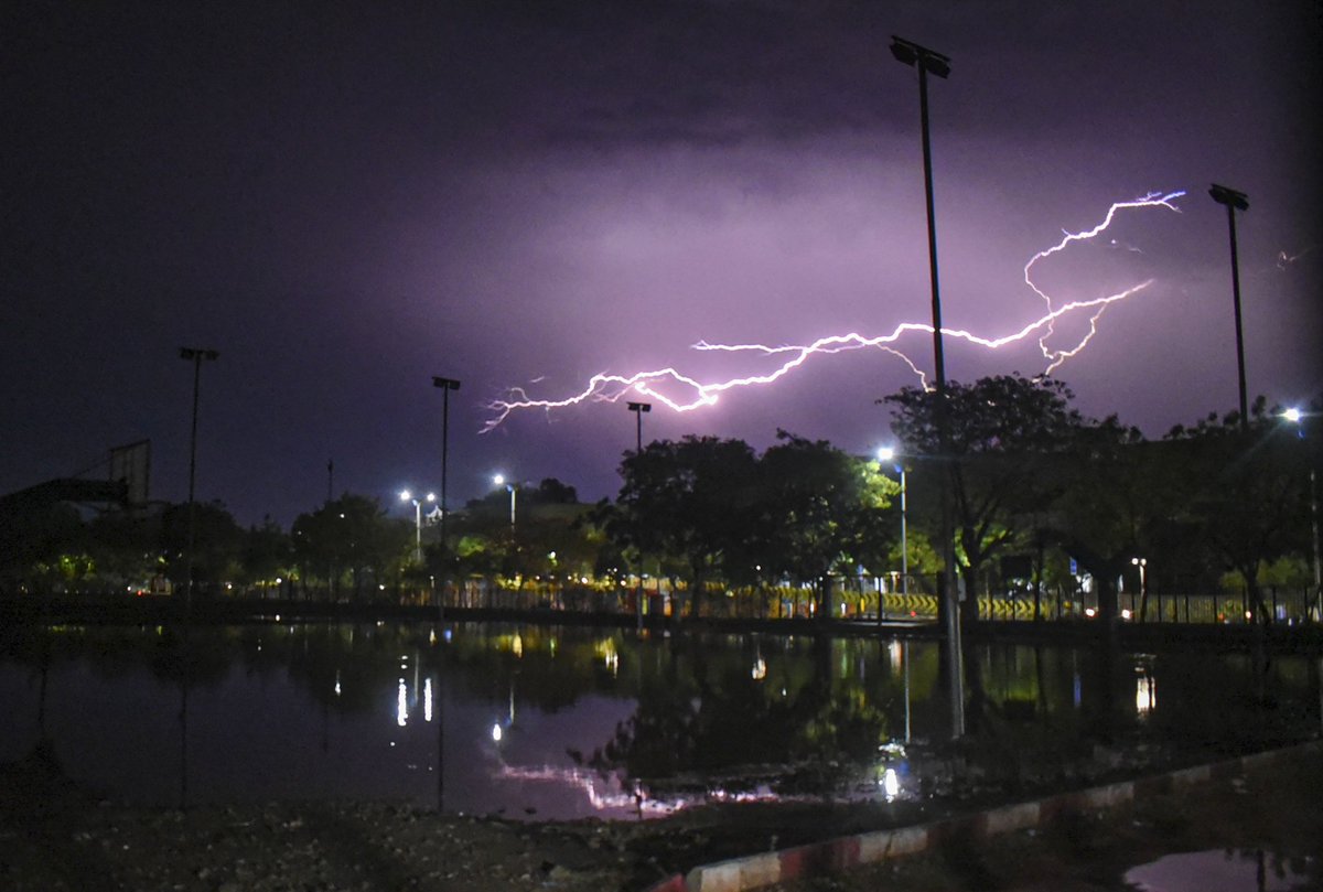 Lightning in Solapur