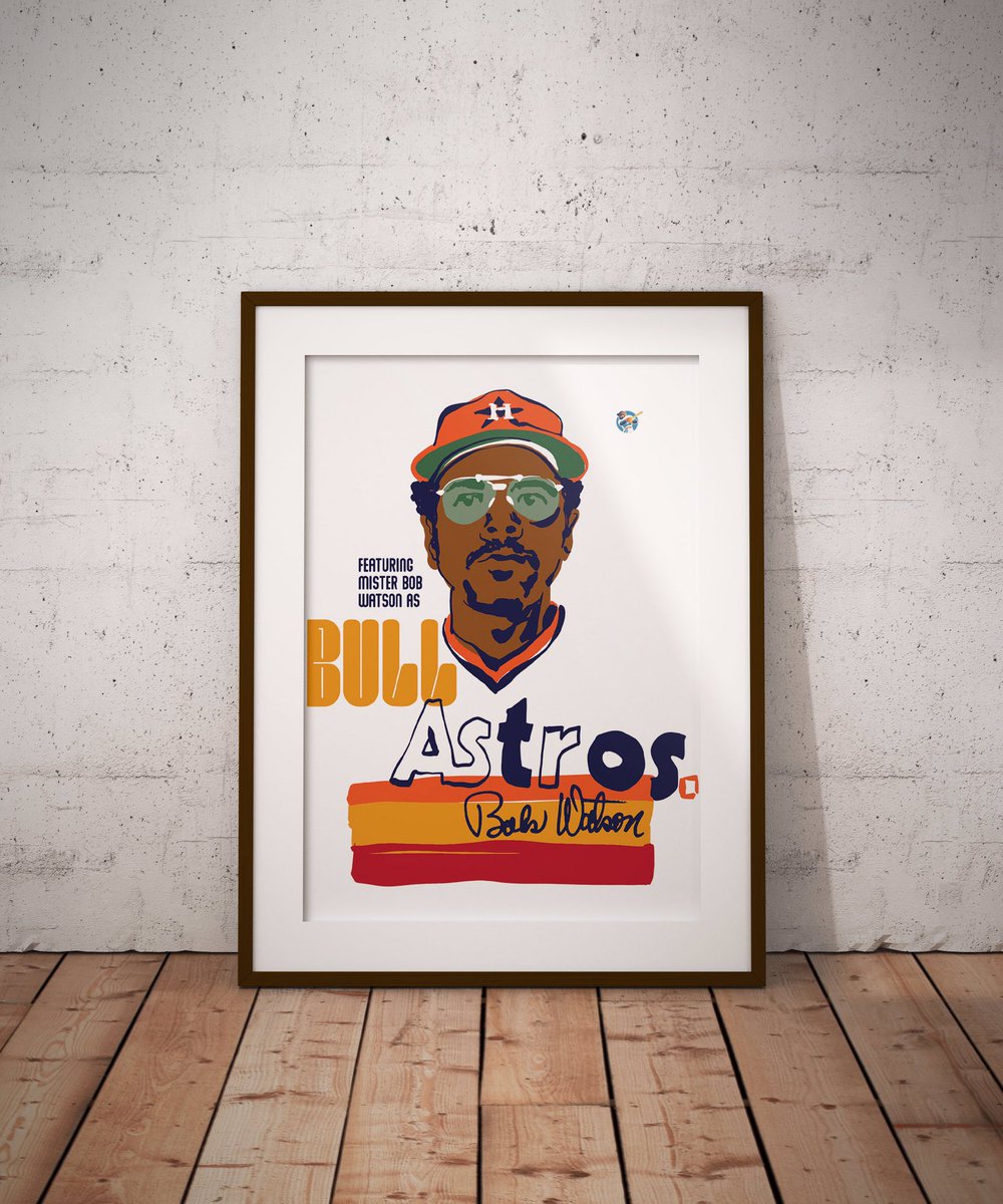 RIP Bob Watson - May 14, 2020

#tripleplaydesign #rip #bobwatson #bull #houstonastros #baseball