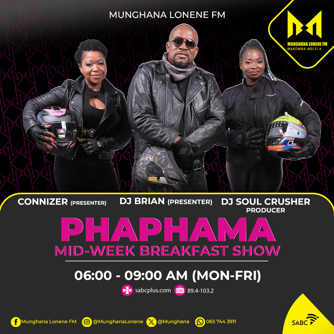 [Emoyeni] @phaphamamlfm na @djbrianrikhotso @connymikateko i vuhumelerisi bya @djsoulcrusher. Sungula siku hi vuxokoxoko, tidyondzo na mafenya #makombandlela