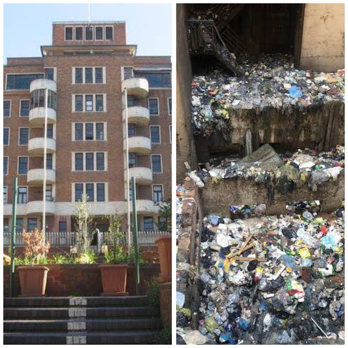 Hillbrow Hospital/Florence Nightingale in the 90s (where I worked as a speech therapist) and Hillbrow Hospital today. 

If the ANC could not maintain and advance this once beautiful hospital over the last 30 years, please explain how the NHI is a good idea for the people of this