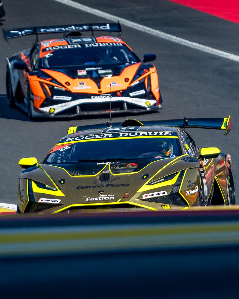 The Lamborghini Super Trofeo Europe drivers put on a spectacular event in front of packed grandstands at Circuit de Spa-Francorchamps last weekend. The races were brimming with excitement and action. Friday’s race went down to the final lap, with France's Amaury Bonduel snatching