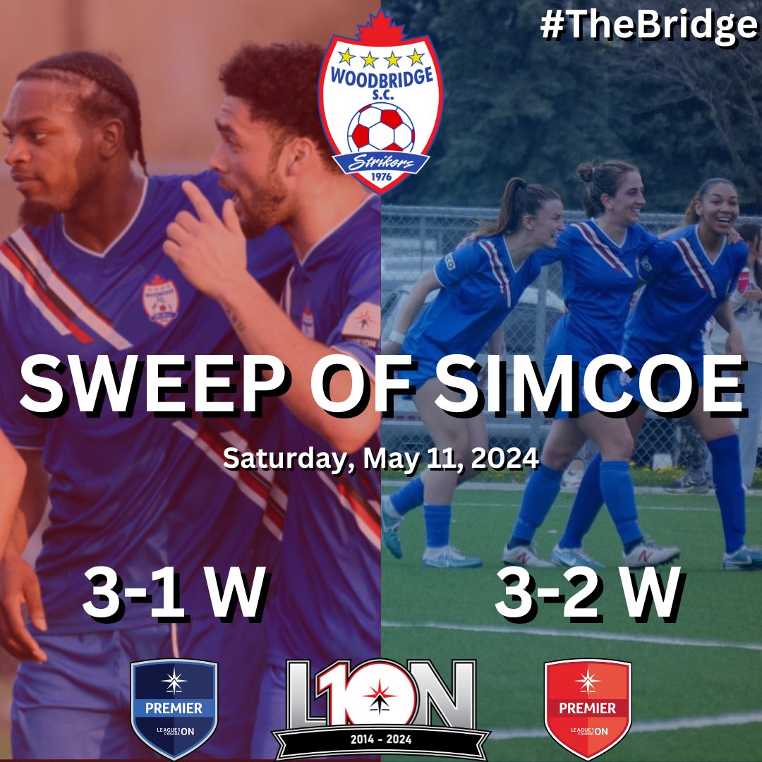 We like to call it a double header sweep, it’s no big deal..🧹 #TheBridge invade Rover land and take the MAXIMUM ➕6️⃣ points in both Men & Women Premier Division action‼️💯 • • 📸 ~ @cloudnorthtv @WSCStrikers @L1OMens ; @L1OWomens ; @League1ON
