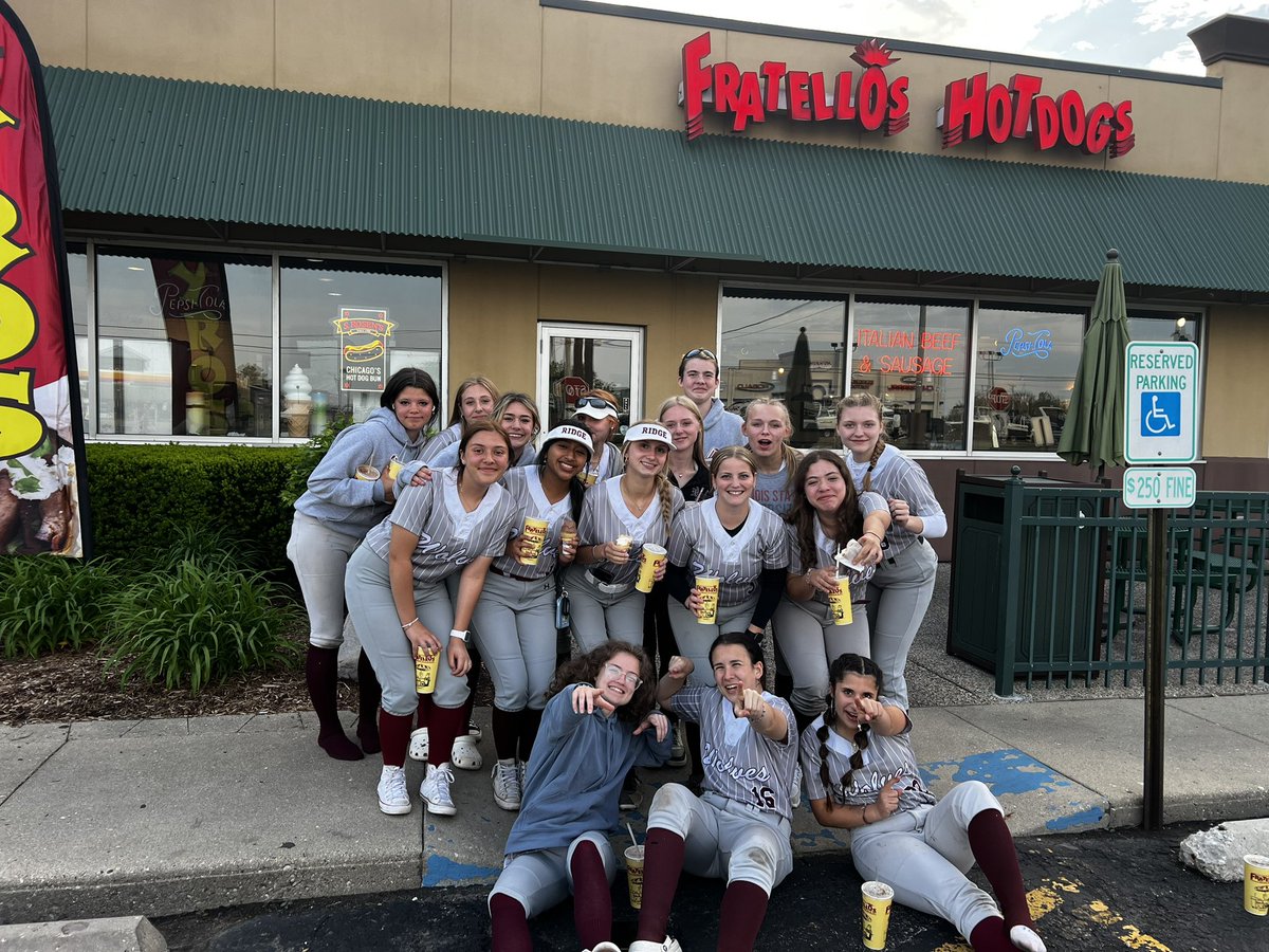 JV wrapped up their season today as well and celebrated with some cheese fries and ice cream! #PRSB #makeitmatter