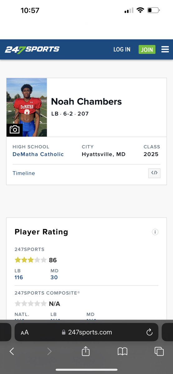 Blessed to be named a 3 star!🙏🏾🙏🏾