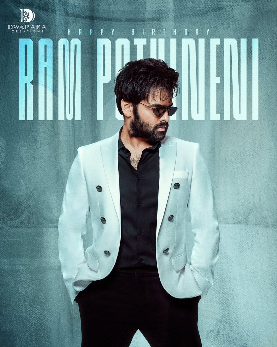 Sending warm birthday wishes to the Ustaad @ramsayz 🎉🔥

May this birthday be as amazing as you are and filled with all the success you deserve.✨🥳

#HBDRamPothineni