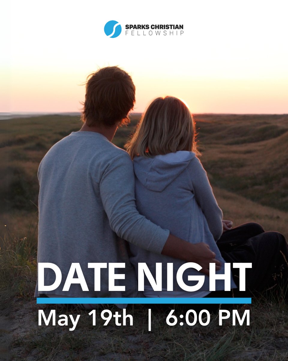 Calling all couples! Join us for Date Night to hear Rich Shannon, licensed MFT, give us relational tools for relational challenges.

#SparksChristianFellowship #SCFCommunity #CouplesTherapy #DateNight #RelationshipAdvice