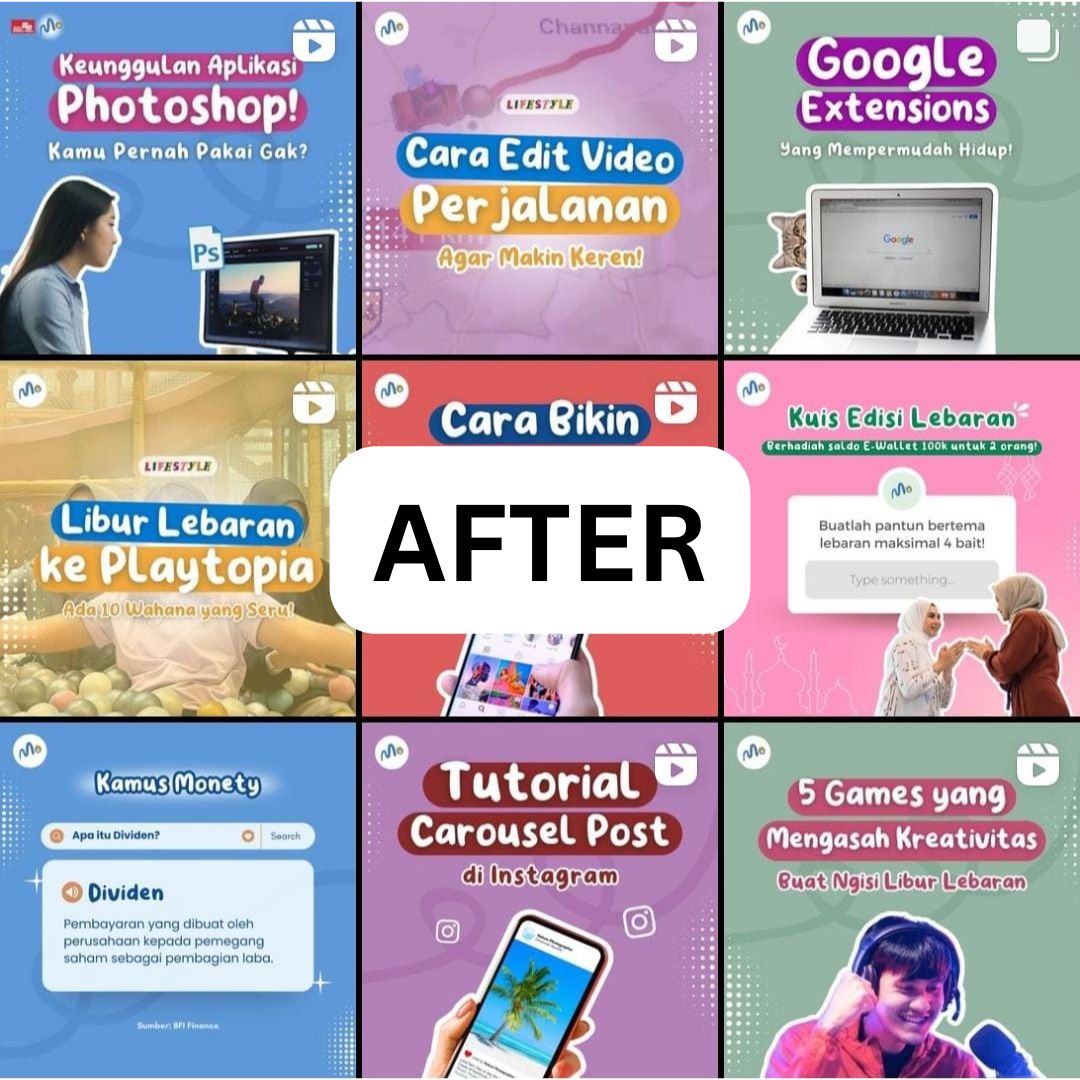 TUTORIAL EDIT CEPAT DAN MUDAH PAKE CANVA!

Yang mau punya feeds Instagram cantik dan rapi, sini aku kasih tahu caranya 👀