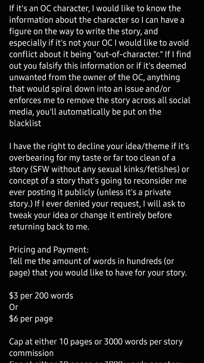 Dorian (STORY COMMS CLOSED) tweet media