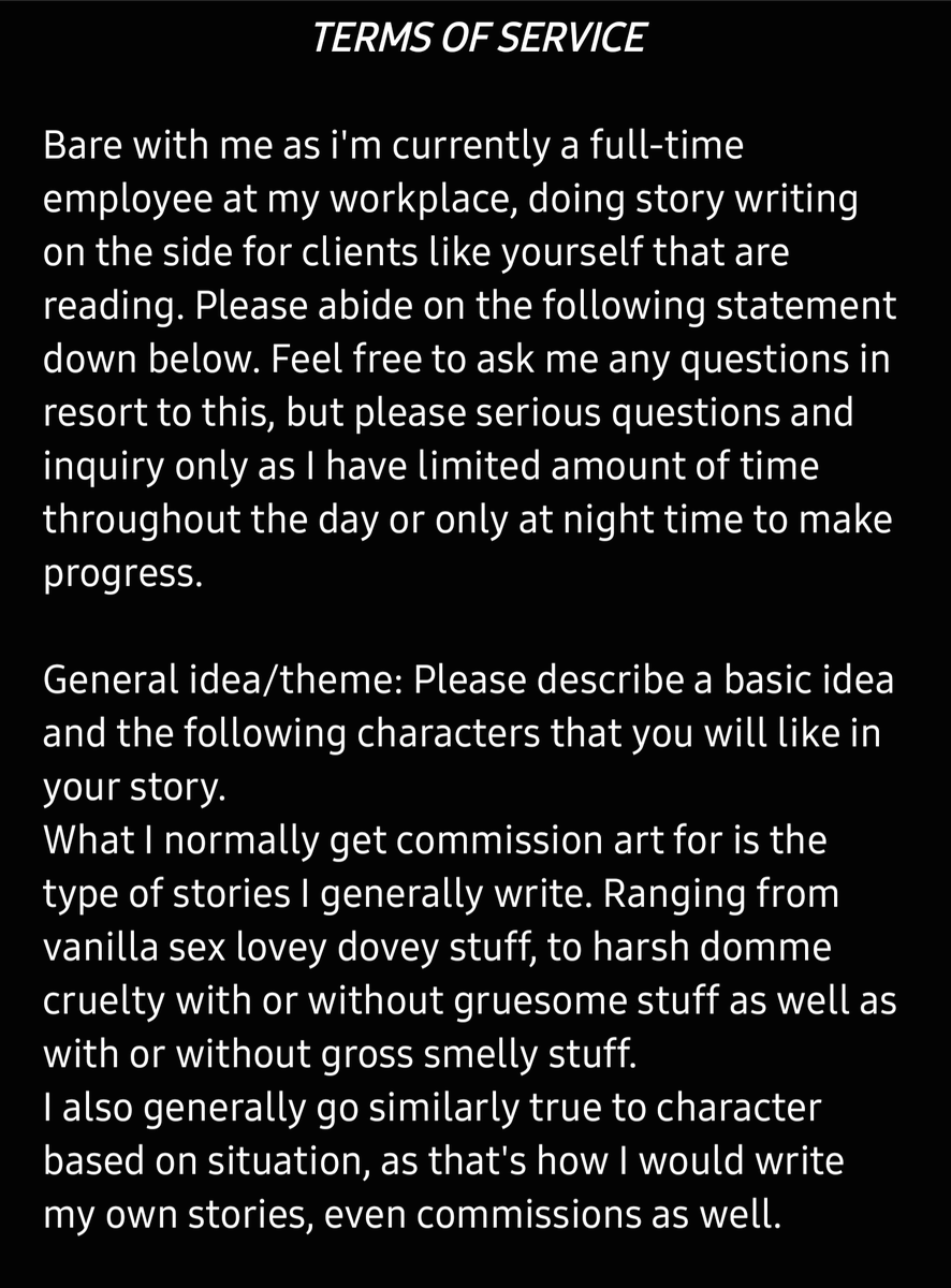 Dorian (STORY COMMS CLOSED) tweet media