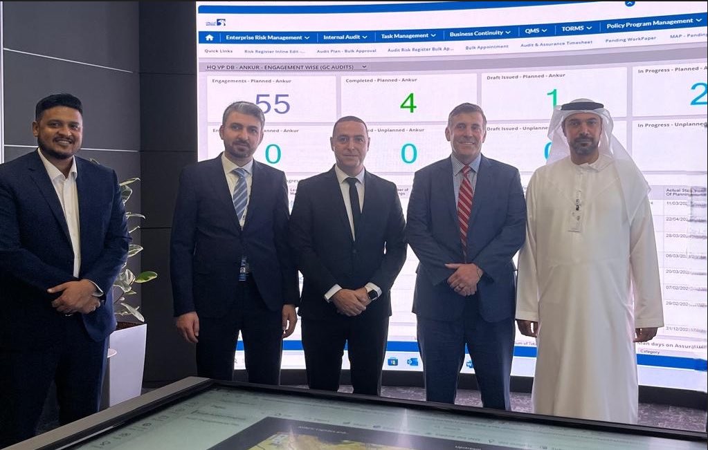 Big thanks to @ADNOC for hosting Matt Tinsley and his team last week to witness firsthand how their seamless integration of Archer has reshaped their #audit and #riskmanagement practices and informed their decision-making processes.