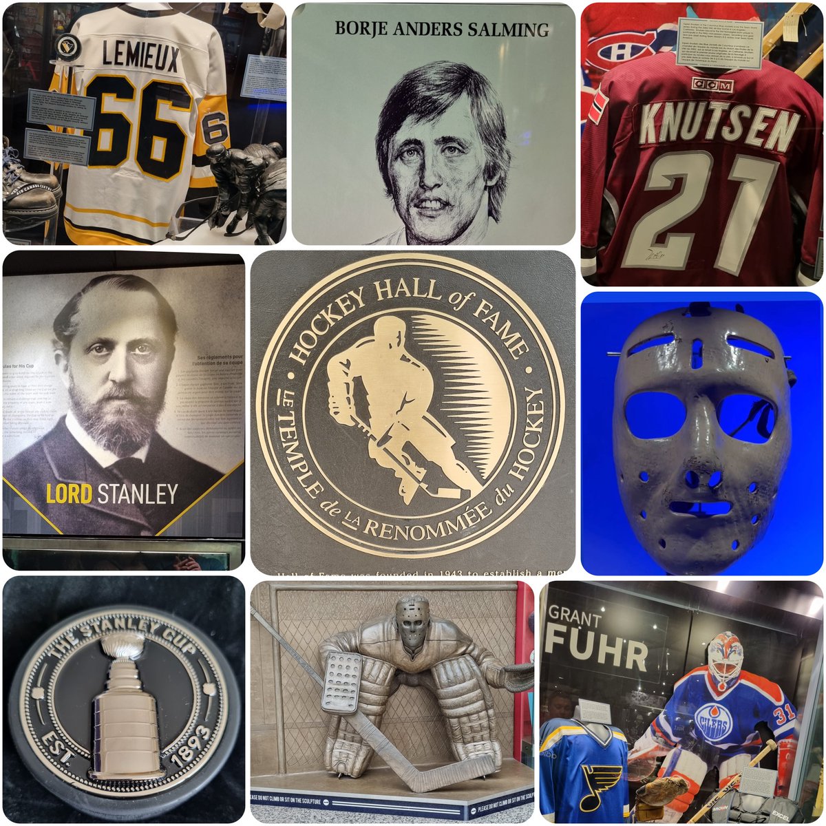 Hockey today - first HHofF, then NOR, then CAN, so BOS and now EDM-VAN. #hockey #2hockey #hockeyfan #hockeyincanada #nhl