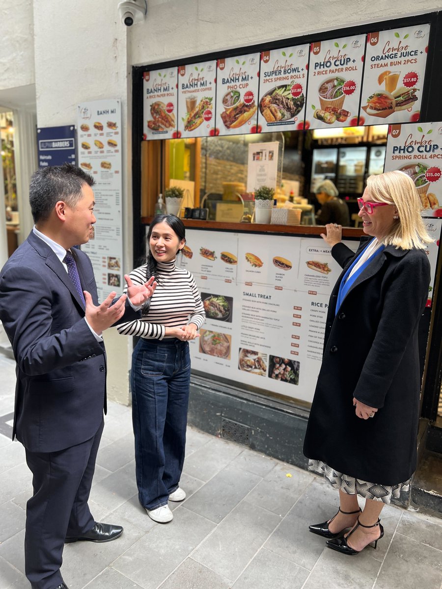 Returning to surplus budgets gives @cityofmelbourne more capacity to deliver on what counts - helping local traders like Heartbaker Bun Mee through our Business Concierge service. Our 2024-25 draft Budget is out now: bit.ly/4dDQX1M