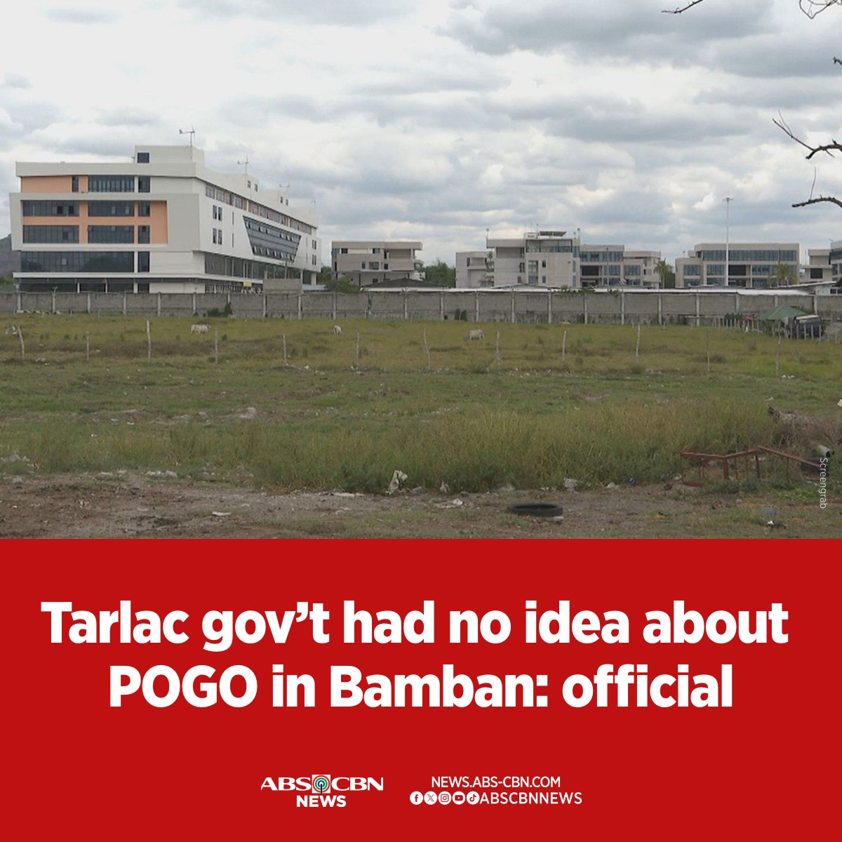 The local government of Tarlac said they have no idea that Bamban's Baofu compound is being used for illegal activities, nor are they familiar with Mayor Alice Guo's background. READ: abscbn.news/4akPSsH