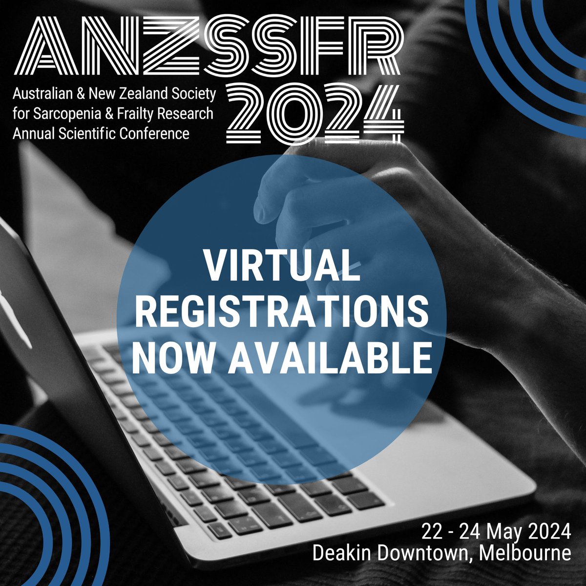 Want to hear from our fabulous speakers at the upcoming @ANZSSFR meeting? But can’t get to Melbourne in person? Good news: we now have last-minute virtual registrations available! Details here: rb.gy/cvrmmo Please share with your networks! 🙏