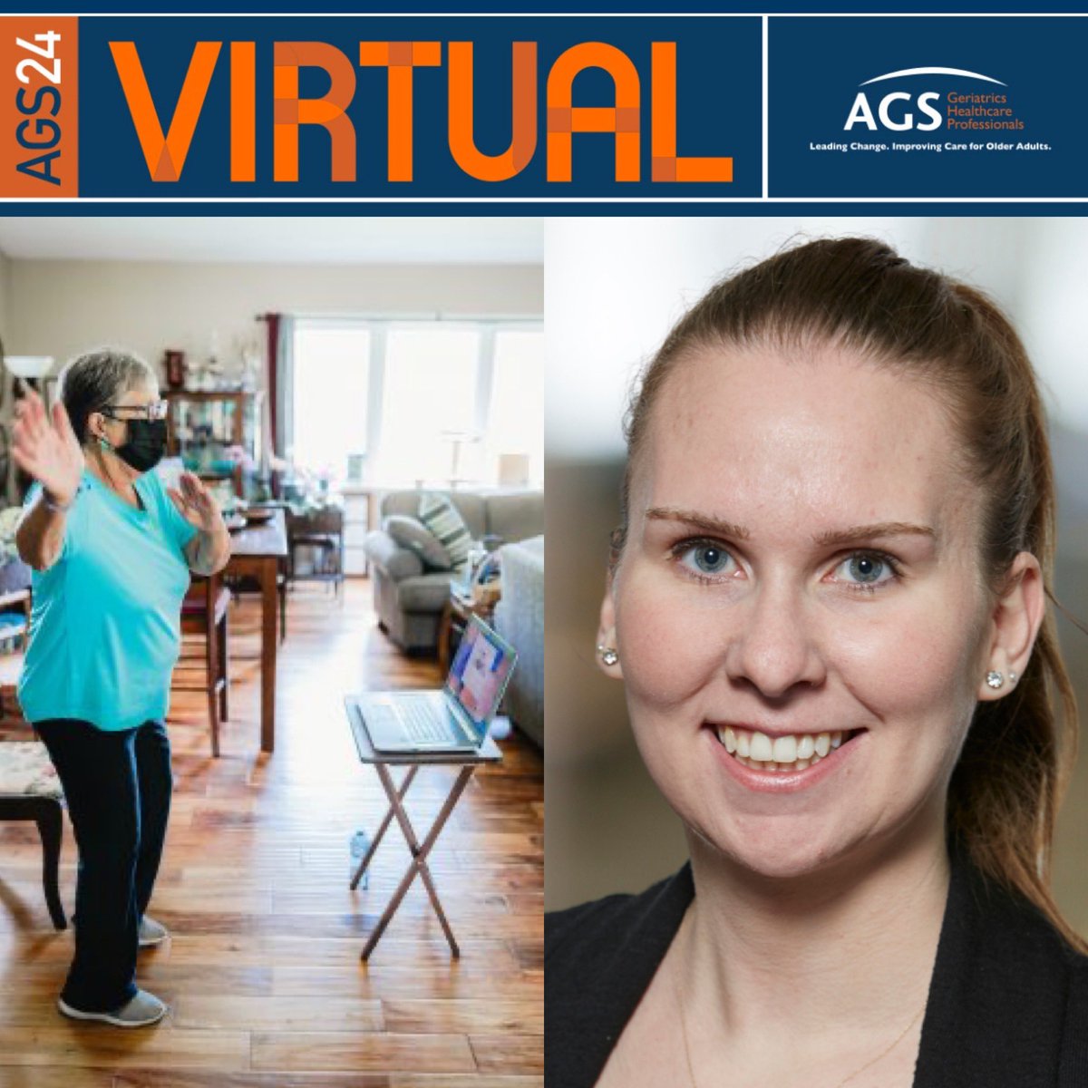 Congratulations to Dr. Patricia Hewston & team! Virtual GERAS DANCE for Brain Heath & Mobility won two prestigious awards: 1st place #Presidential Poster Award in Clinical Trials & 1st place #LightningScience Oral at the @AmerGeriatrics conference! 🥇🥇✨ This RCT was funded by