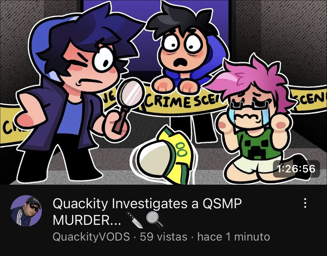🔴¡VOD ya disponible en Youtube en el canal de 'Quackity VODS'! 📎: youtu.be/DzAR1PiIGjE?si…